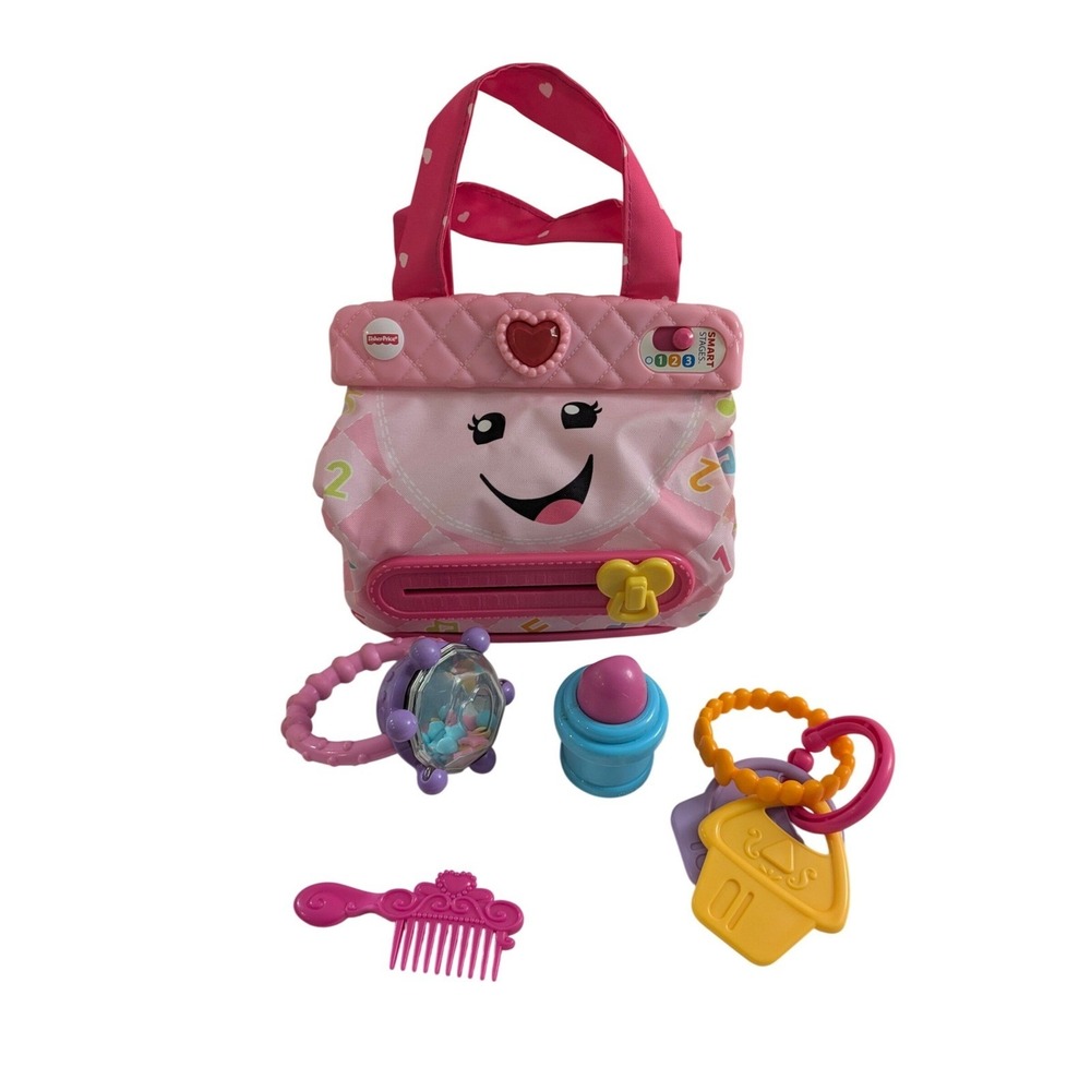Fisher-Price‎ Laugh & Learn My Smart Purse Pink Interactive Toddler Toy FCH63